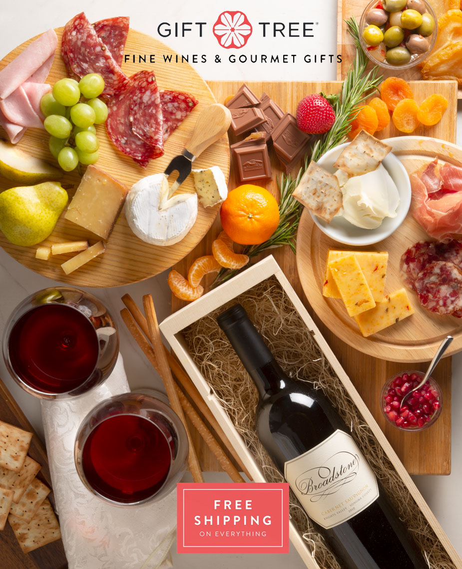 Catalog cover of wine crackers cheese salami