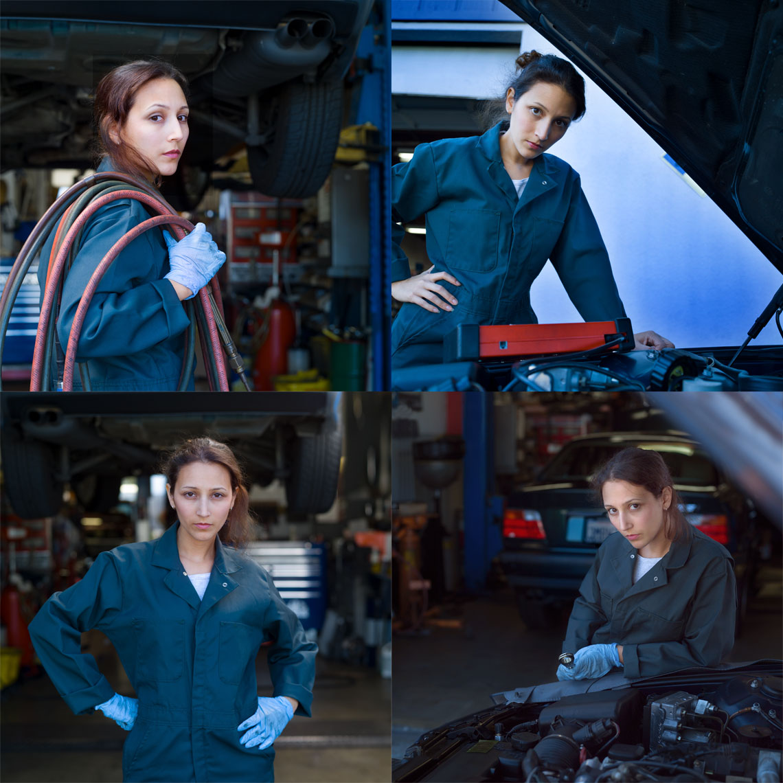 Woman-auto-mechanic